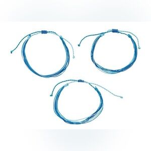 Blue Kids Friendship Bracelets Set